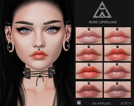 Second Life Marketplace - LAL-NUDE HD LIPSGLOSS LEL EVO-EVO X
